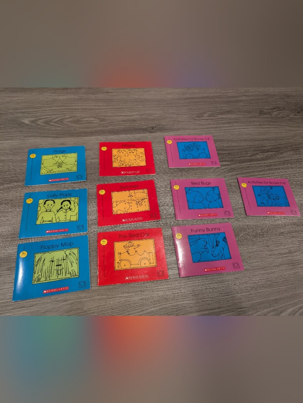 Scholastic BOB Early Reader - Word Families Set Of 10 Books